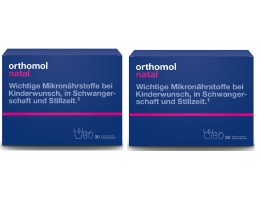 2 PCS of Orthomol Natal (30 daily doses) better price
